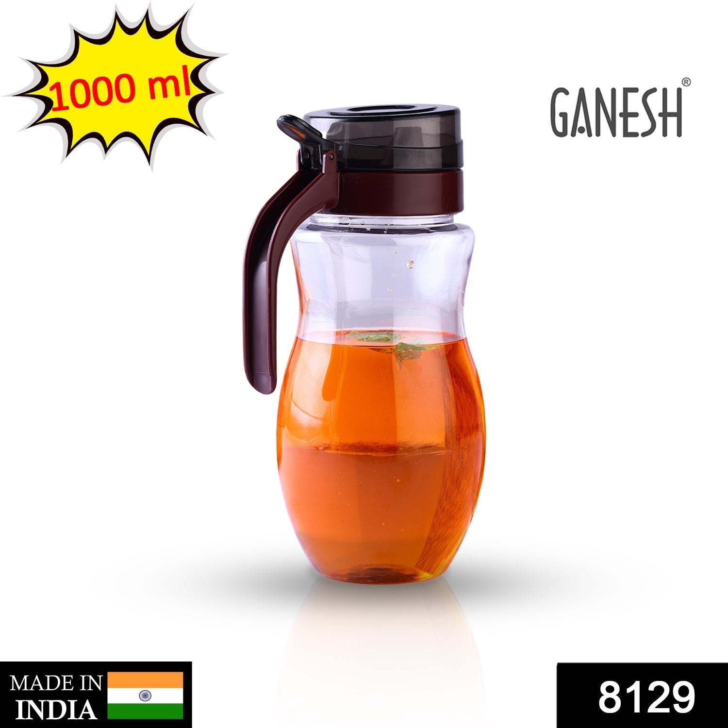 Durable 1000ml oil dispenser with stainless steel body Durable 1000ml oil dispenser with stainless steel body